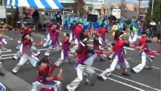 踊りゃん祭「エナジー」／THSC駐車場／2012あやせイルミネーションよさこい [upl. by Tempest]