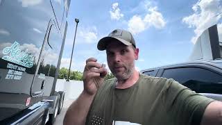 Quick and simple PACCAR MX13 AC highlow pressure sensor replacement on 2020 Peterbilt 579 [upl. by Desai]