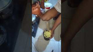 How to pound eba like fufu food everyone viralvideo fyp [upl. by Eimat]