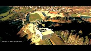 Epic Drone Video  Olympic Ski Jump GarmischPartenkirchen [upl. by Ursulette]