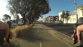 Magnificent Melbourne Bike Trails The Bay trail  Parkdale to St Kilda Pier  226km [upl. by Arvin]