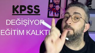 KPSS DEĞİŞİYOR 2025 YUSUF TEKİN ÇALIŞIYOR [upl. by Gerick391]