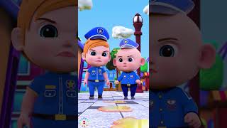 Stranger Danger Song  Baby Police Song shorts kidssong PIBLittleSong [upl. by Nylitsirk]