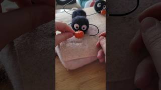 Making autumn themed soot sprites and discussing internet comments needlefelting craft felting [upl. by Rayford]