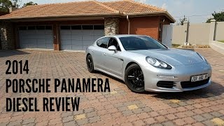 2014 PORSCHE PANAMERA DIESEL REVIEW [upl. by Aro]