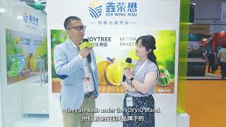 ASIA FRUIT LOGISTICA 2022 Interview  Konna Mu JWM ASIA HOLDINGS LIMITED [upl. by Milli]