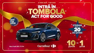 Tombola Act for Good  Noul Audi A5 S Line [upl. by Pickford]