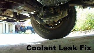 F150 Coolant Leak Fix [upl. by Franzen]