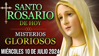 El Santo Rosario con Letanías Miércoles 10 de Julio 2024 [upl. by Yrolam]