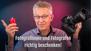 Geschenktipps – Fotografinnen und Fotografen richtig beschenken – Last Minute [upl. by Fredi]