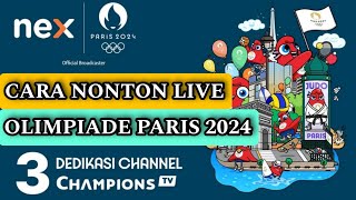 cara nonton live olimpiade paris 2024 •hak siar olimpiade paris 2024 •siaran mana olimpiade paris [upl. by Eenrahc755]