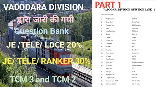 Question Bank Published by BRC Divprepration for JE tele Ldce 20℅and Ranker 30TCM2amp3howusetech [upl. by Gaughan]