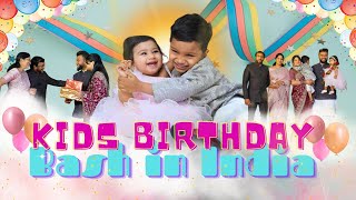 Loui And Arielle  Joseph Konki amp Yojana Reddy Children’s  Birthday Bash In India [upl. by Dasteel]