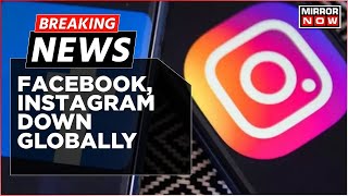 Breaking News  Instagram And Facebook Are Down For Thousands Of Users Across The Globe [upl. by Ajed878]