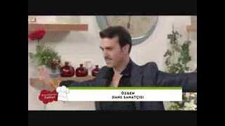 Ozgen performing Turkish Romani  Gypsy  dance live on Turkish TV [upl. by Atnas]