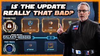 Am I Wrong Is the SWGOH Episodes Update Actually Good And What About the Math [upl. by Giles]