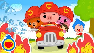 Bomberos al Rescate 🧑‍🚒 Canciones Infantiles ♫ Plim Plim [upl. by Sivahc]