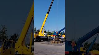 12 ton Dongfeng crane 34m arm length 165 horsepower three pumps double lifting capacity 3 tons [upl. by Aniweta]