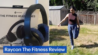 Raycon The Fitness OverEar Noise Cancelling Headphones Review [upl. by Dis]