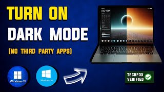 How to Enable Dark Mode on Windows  Full Guide [upl. by Ronnica]