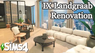 IX Landgraab Renovation  Victor amp Lily Feng HAVE A BABY Sims 4 CC Apartment Renovation Speed Build [upl. by Bohrer]