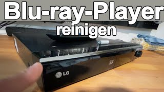 Blu Ray Player und Fernbedienung reinigen  Soviel Staub [upl. by Somerville]