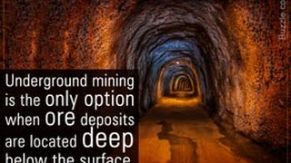 Types of Underground Mining and Their Applications [upl. by Margareta]