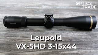 Leupold VX5HD 315x44 Rifle Scope Review  Optics Trade Review [upl. by Eellek]