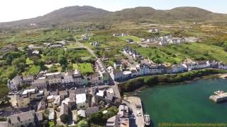 Aerial View Of RoundstoneBallynahinchToombeola [upl. by Aidyn]