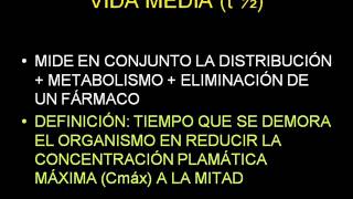 ELIMINACIÓN DE LOS MEDICAMENTOSwmv [upl. by Pincus]