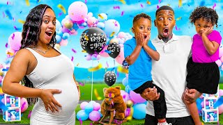 The Official GENDER REVEAL of FunnyMike amp Jaliyah [upl. by Monda]