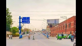 Gujranwala GT Road🛣️Model Town To Haydri Under Byee Pass Beautiful View [upl. by Alicec70]