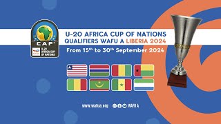 U20 AFRICA CUP OF NATIONS QUALIFIERS WAFU A LIBERIA 2024 LIBERIA VS GUINEA BISSAU [upl. by Oiceladni]