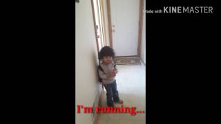 Toddler Running Away From Home So Cute [upl. by Ramma689]