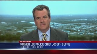 Former Lee Police Chief found guilty of extortion [upl. by Cordula476]