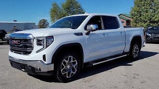 SOLD  USED 2024 GMC SIERRA 1500 4WD CREW CAB 147quot SLT at Central Buick GMC USED G344140T [upl. by Aicilyhp]