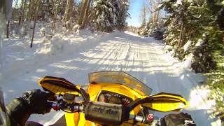 Cochrane Hydro Line 2012 SkiDoo XRS 800 ETec [upl. by Haon]