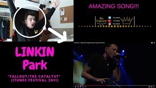 Hip Hop Fan Reacts To Linkin Park  FalloutThe Catalyst iTunes Festival 2011  Crazy Good [upl. by Sacttler812]