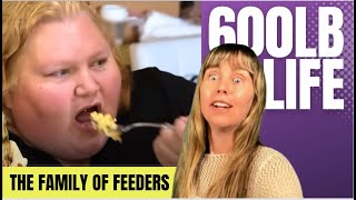 Skinny Nutritionist reacts to Krystals family of feeders my 600lb life [upl. by Niveb884]