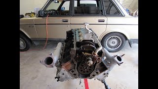 Volvo 240 turbo ls 53 build  pt 1 [upl. by Dore]