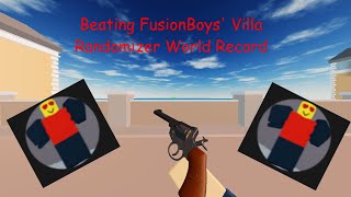 Beating FusionBoys Villa Randomizer World Record [upl. by Jago297]