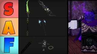 BEST Legendary Weapon TIERLIST  Deepwoken [upl. by Torie]