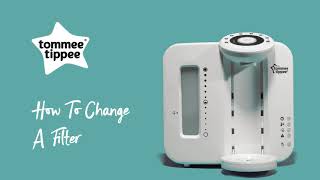 Perfect Prep de Tommee Tippee  How To change a filter [upl. by Rogers640]