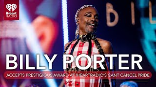 Billy Porter Accepts Prestigious Award At iHeartRadios Cant Cancel Pride  Fast Facts [upl. by Gold497]