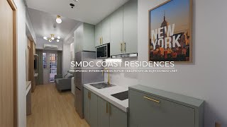 SMDC COAST RESIDENCES  Proposed Interior FitOut 26 SQM [upl. by Nayar]