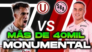 ¡ANTE MÁS DE 40MIL UNIVERSITARIO VS SPORT BOYS ¿VEREMOS LA MEJOR VERSIÓN DE LA U UREÑA ES BAJA [upl. by Lizbeth]