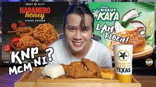 BARU TEXAS CHICKEN HABANERO HONEY  SWEET amp SPICY HABANERO HONEY CHICKEN by TEXAS CHICKEN MALAYSIA [upl. by Mignon]