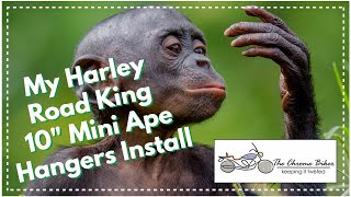 Road King Mini Ape Install [upl. by Nyrak]