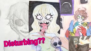 Attempting to Draw Disturbing Stuff [upl. by Eisinger507]