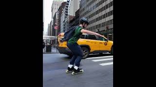 Path of least resistance rollerblading nyc 🎥 JoeyMantiaSkates [upl. by Lawan644]